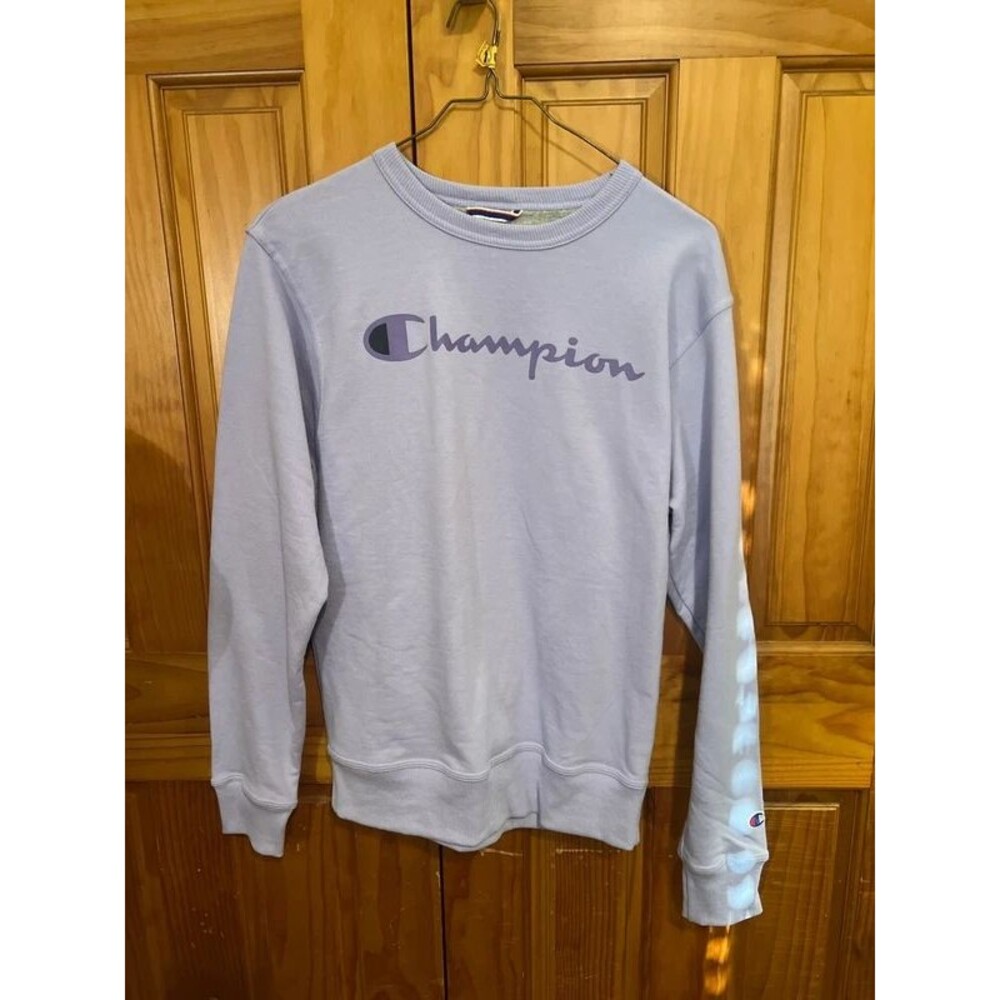 Champion Lilac purple sweatshirt small